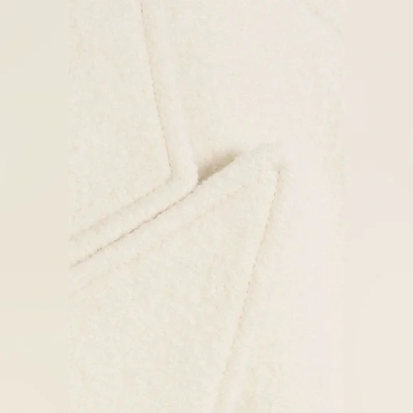 VERONICA BEARD Della Dickey double-breasted wool coat Ecru Cream Ivory L NWT - Picture 4 of 8